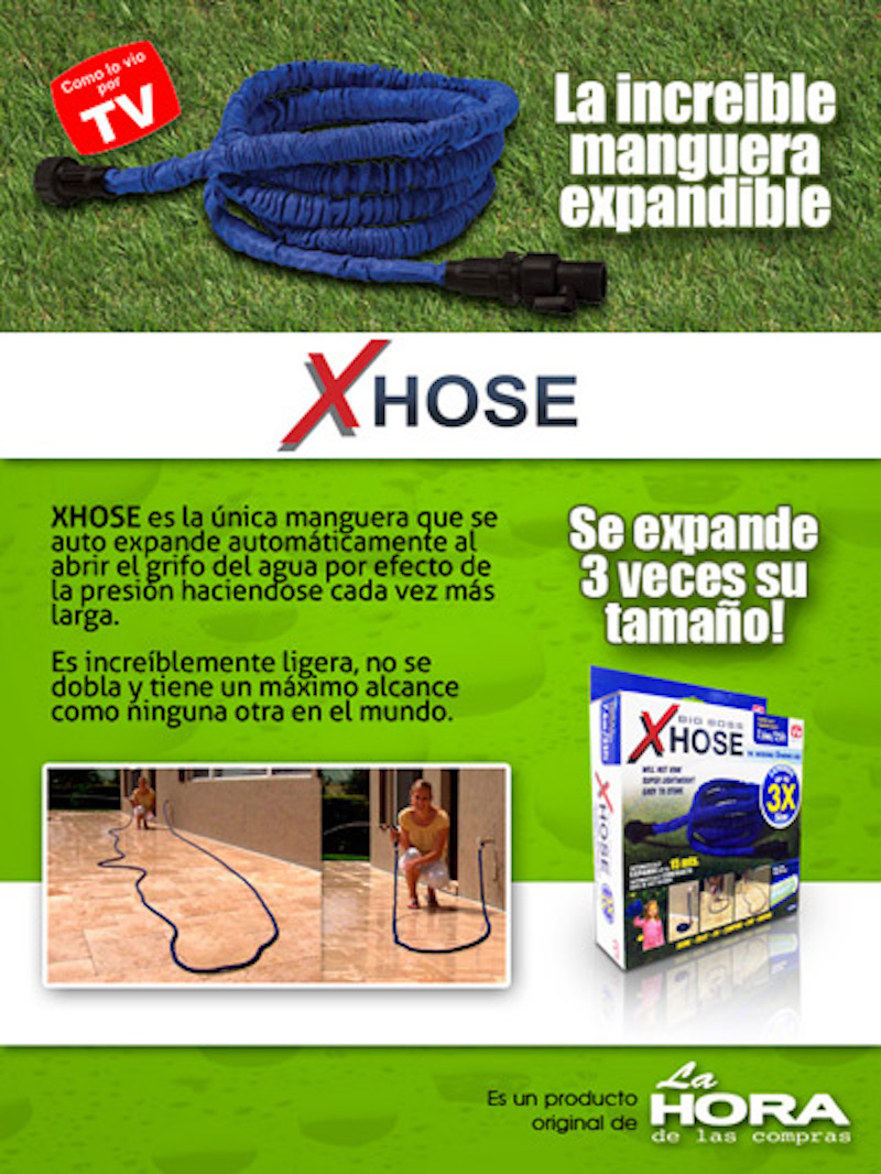 Manguera Expandible 7.6 Metros - XHose