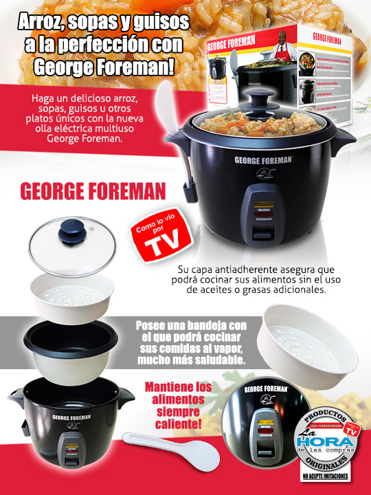 George Foreman Olla Arrocera