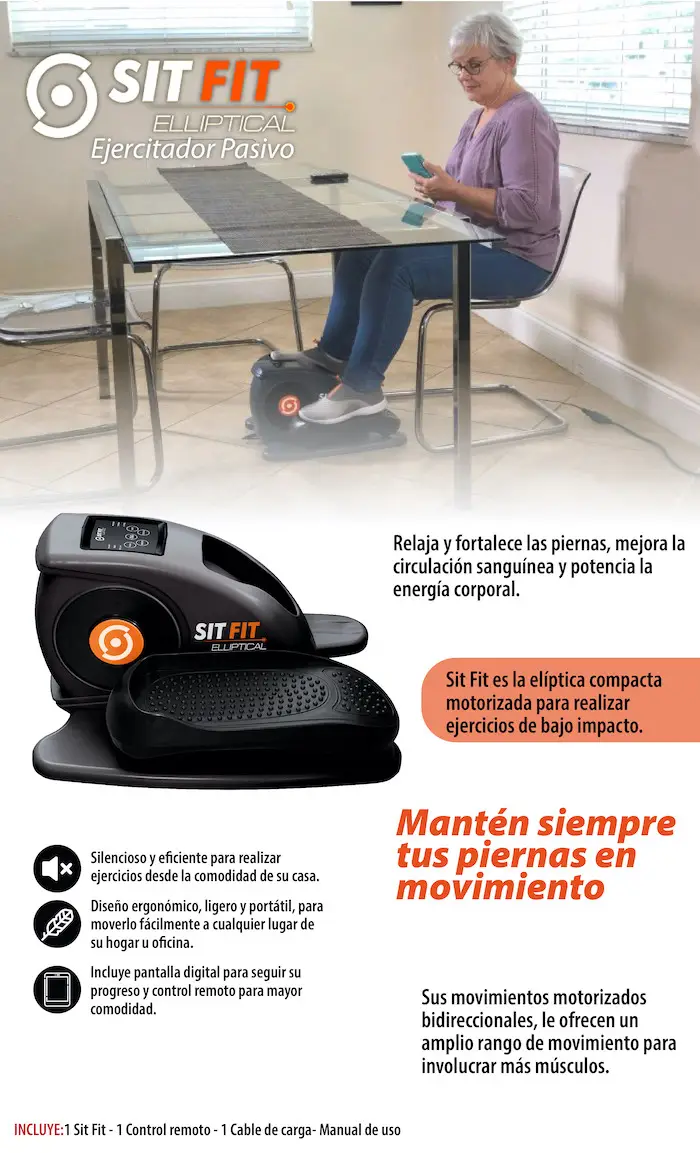 Ejercitador Pasivo Sit Fit Elliptical
