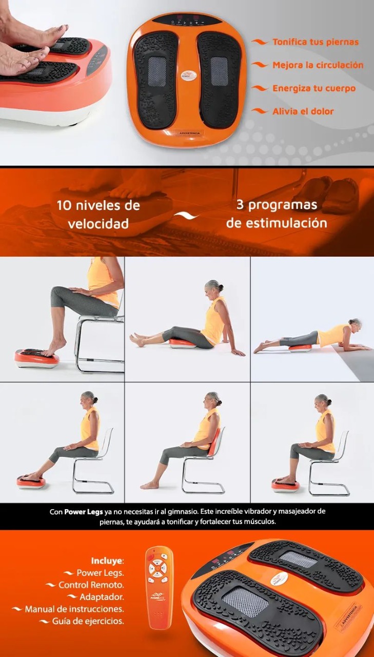 Sistema Vibratorio Power Legs