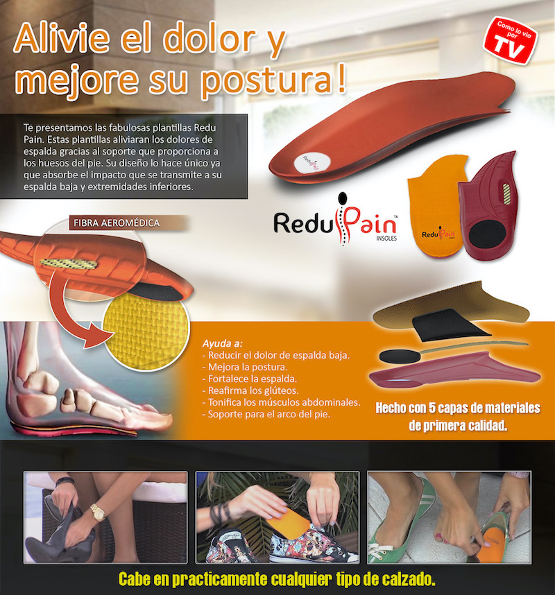 Plantilla Redu Pain - Hombre