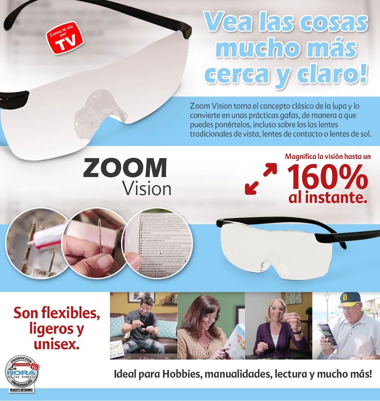 Lentes Zoom Vision