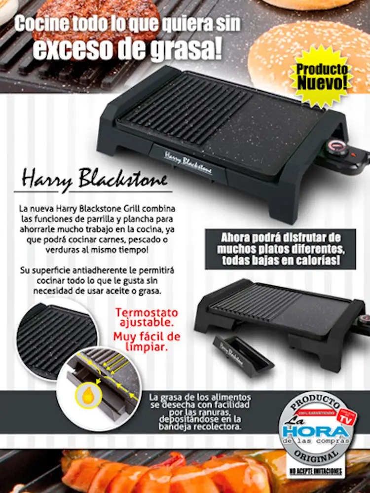 Parrilla Harry Blackstone Grill
