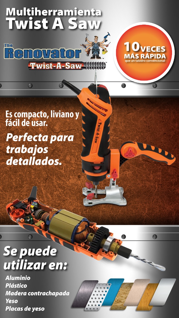 Multiherramienta Twist A Saw (Kit Deluxe)