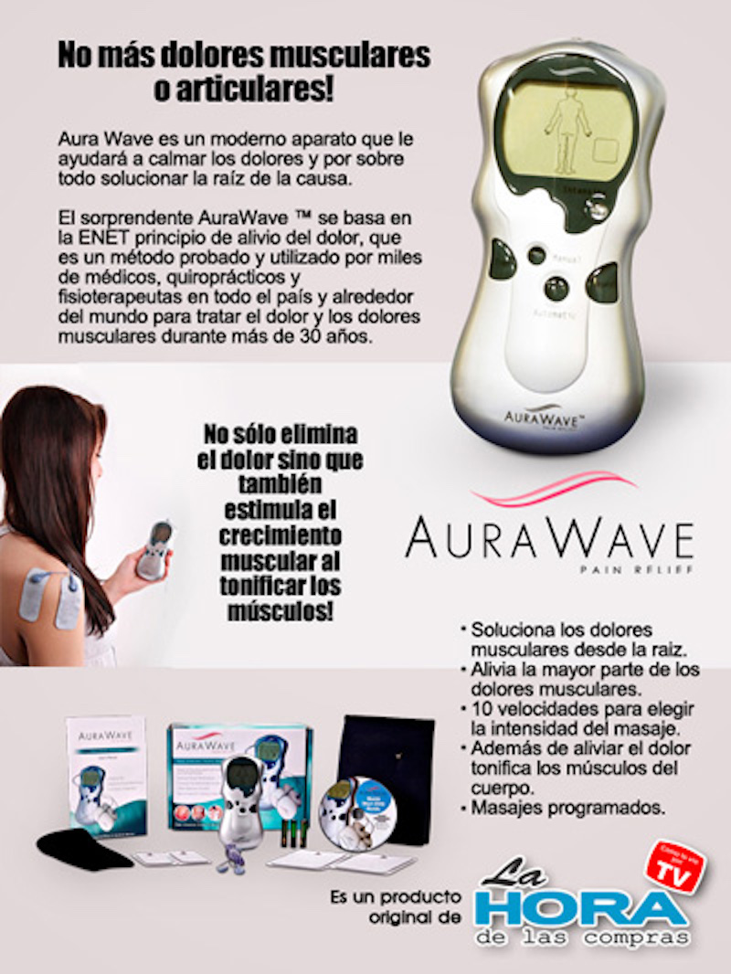 Elimine el Dolor con Aura Wave