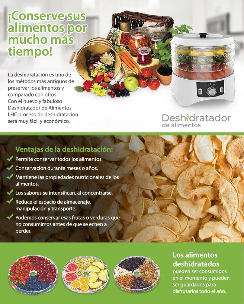 La Hora de las Compras - Producto - Deshidratador LHC