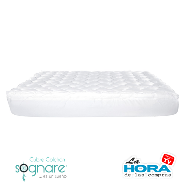 Sognare, Juego de Cubre Colchón y 2 Almohadas, Queen