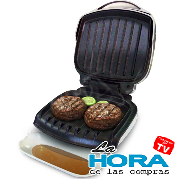 Mini Grill George Foreman Con Calentador De 2 Panes