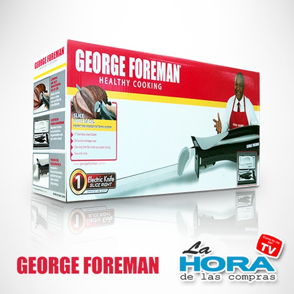 George Foreman Cuchillo Eléctrico