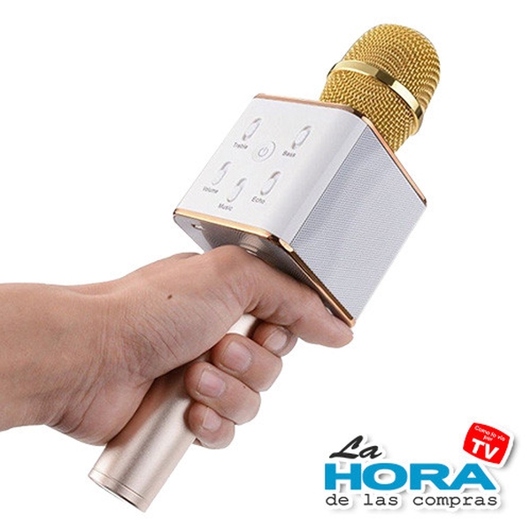 La Hora de las Compras - Producto - Microfono Bluetooth Karaoke