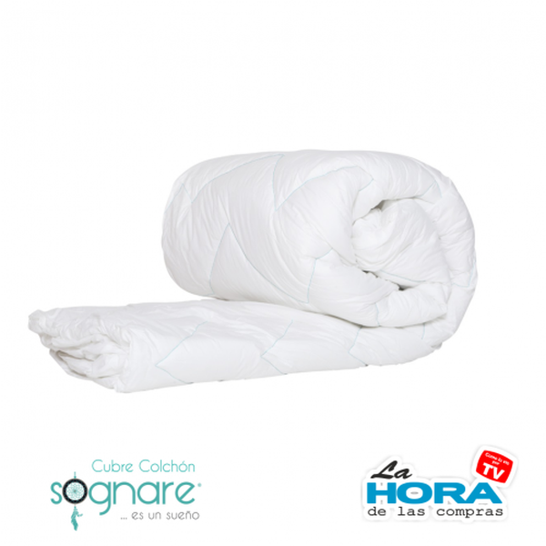 Sognare Cubre Colchon - 2 Plazas (Queen) 150 Cm X 190 Cm