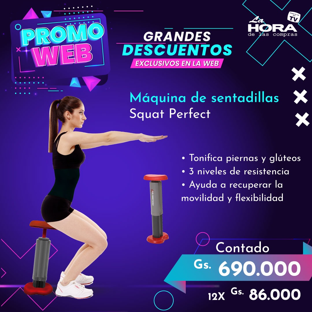 Máquina de sentadillas Squat Perfect